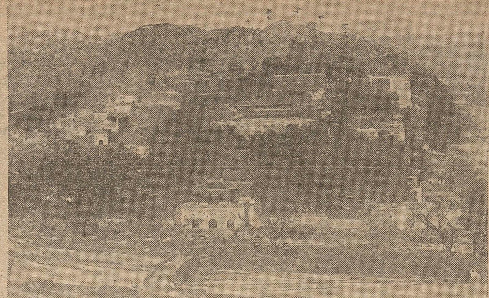 1933年新闻报刊中日军占领后的承德影像